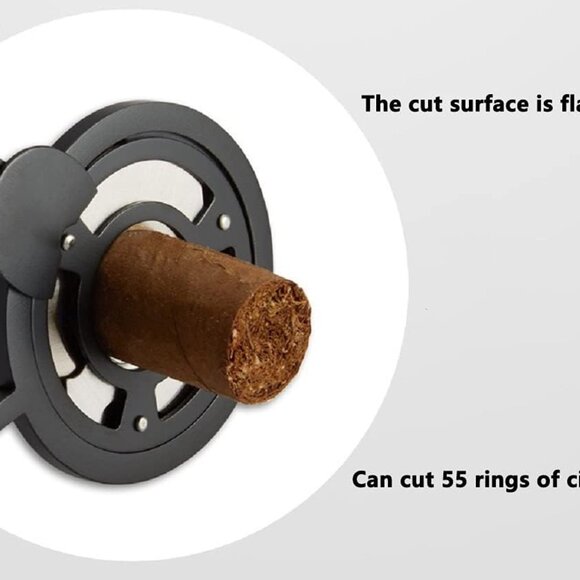 Cutter Stainless Steel Sharp Double Cut Blade Luxury Guillotine Scissors(1 Pack) - Picture 3 of 7